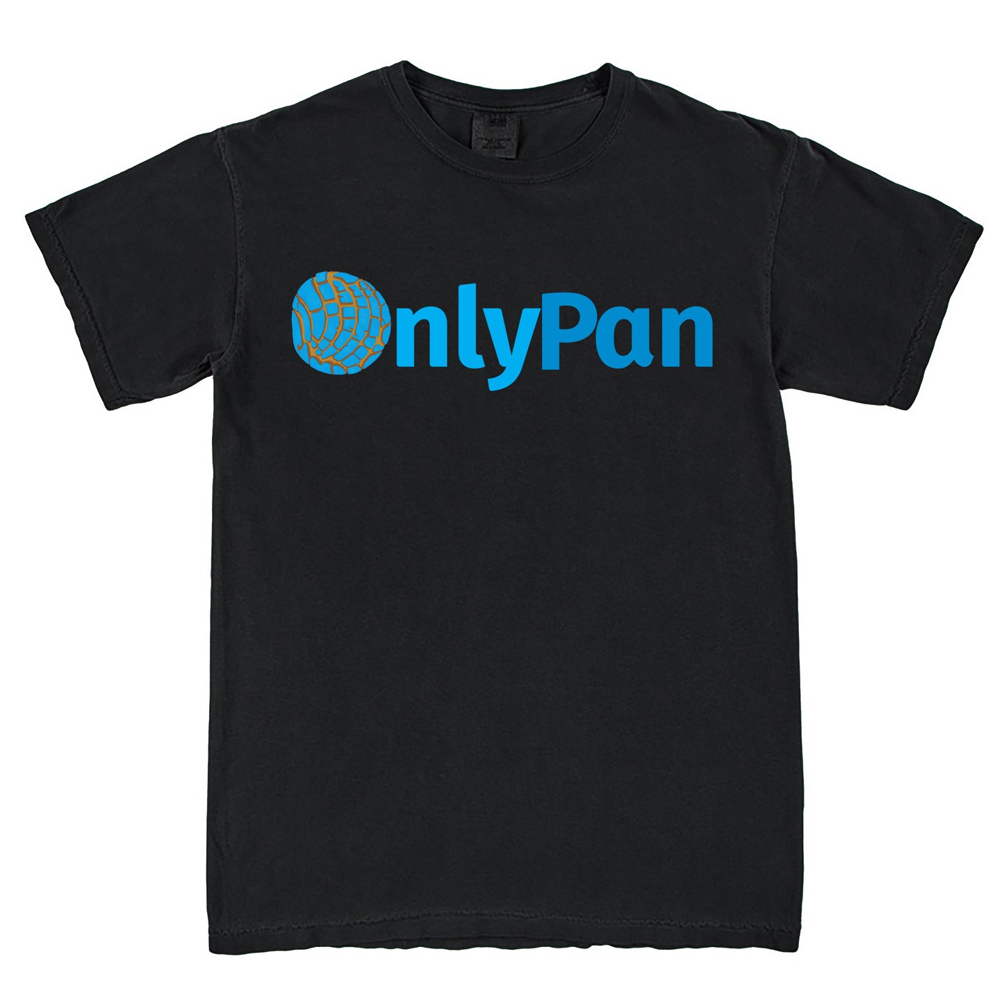 Only Pan Funny Pan Dulce Latina Humor Concha T-Shirt Vintage Style Custom Unisex Graphic Tee