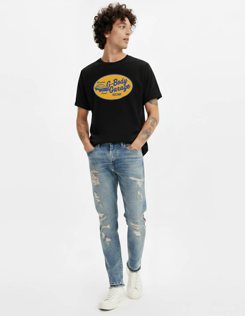 Houston G-Body Garage T-Shirt Vintage Style Custom Unisex Graphic Tee