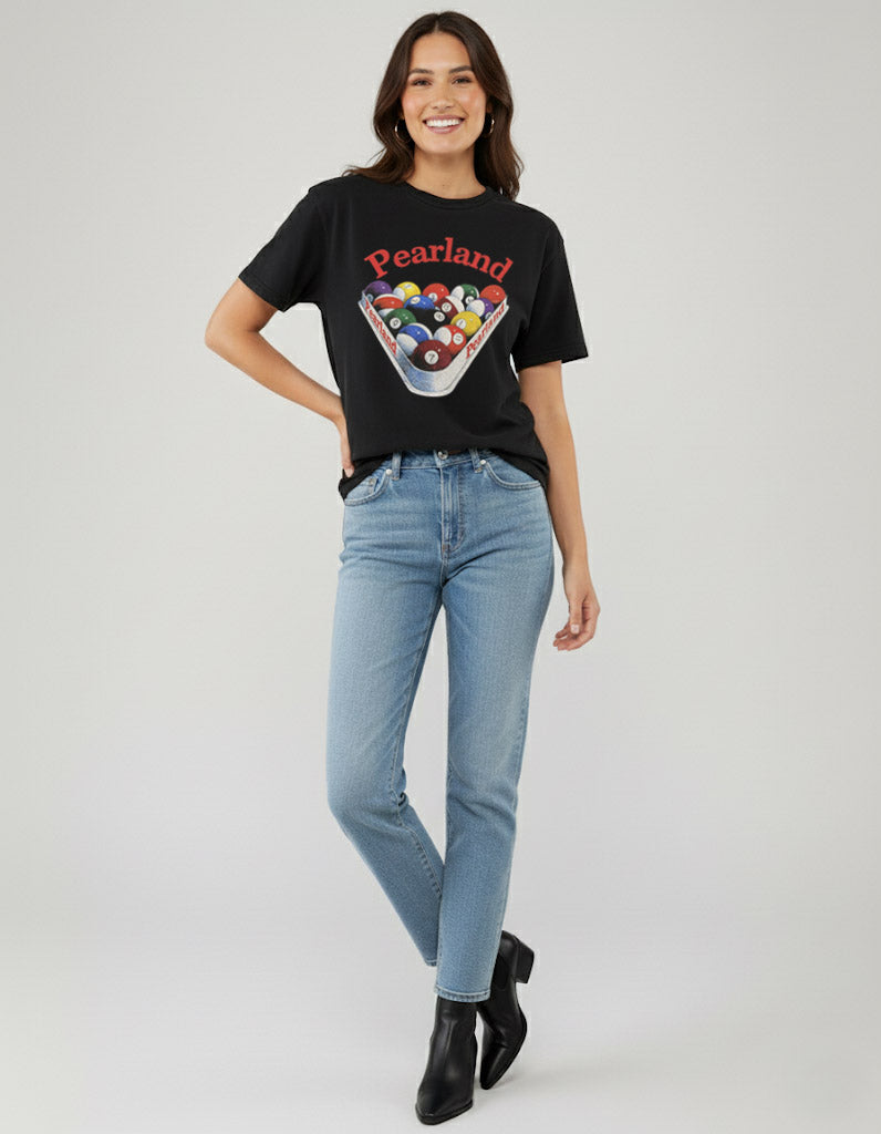 Pearland Billiards T-Shirt Vintage Style Custom Unisex Graphic Tee
