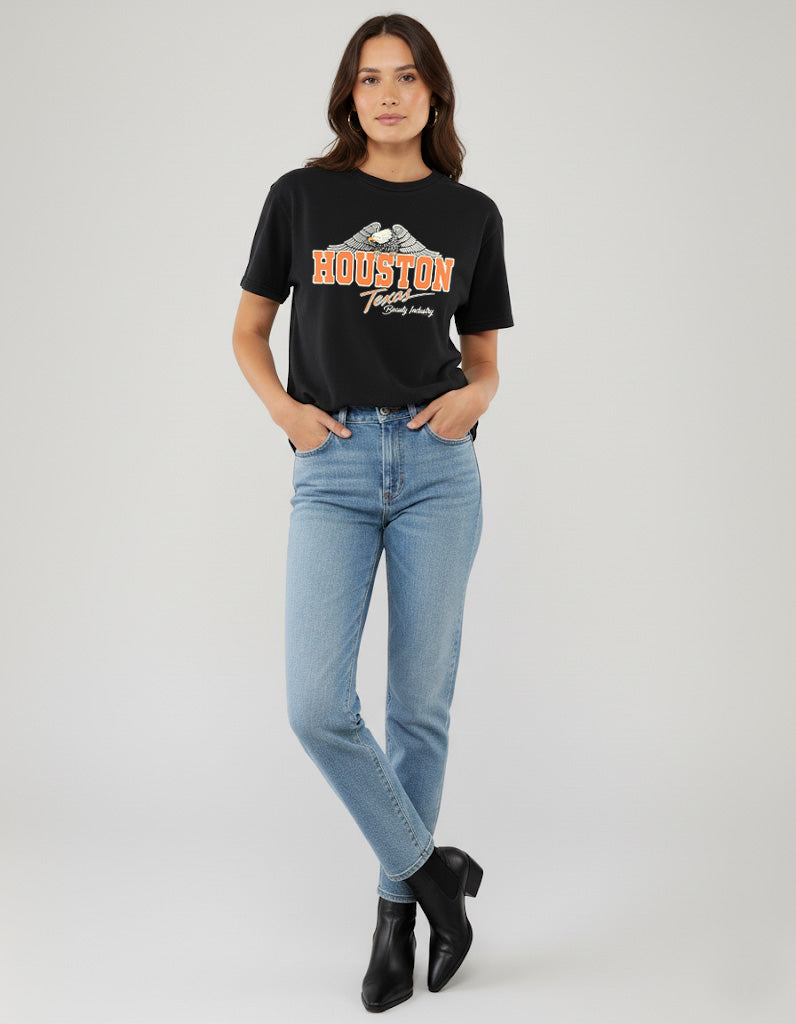 Houston Texas Beauty Industry T-Shirt Vintage Style Custom Unisex Graphic Tee